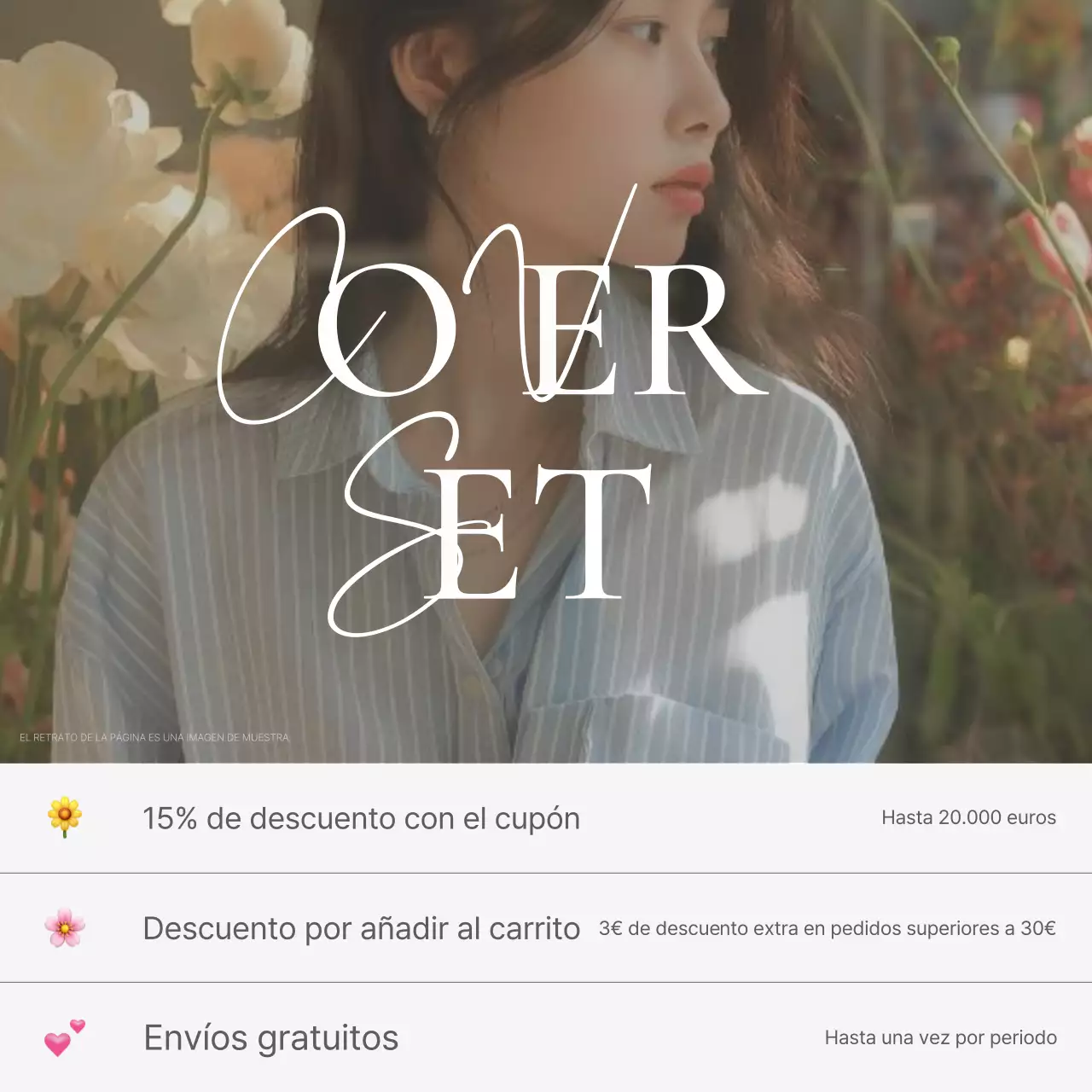 Un sencillo emoji blanco y gris para la portada de un centro comercial de modaNoticias mainTitle