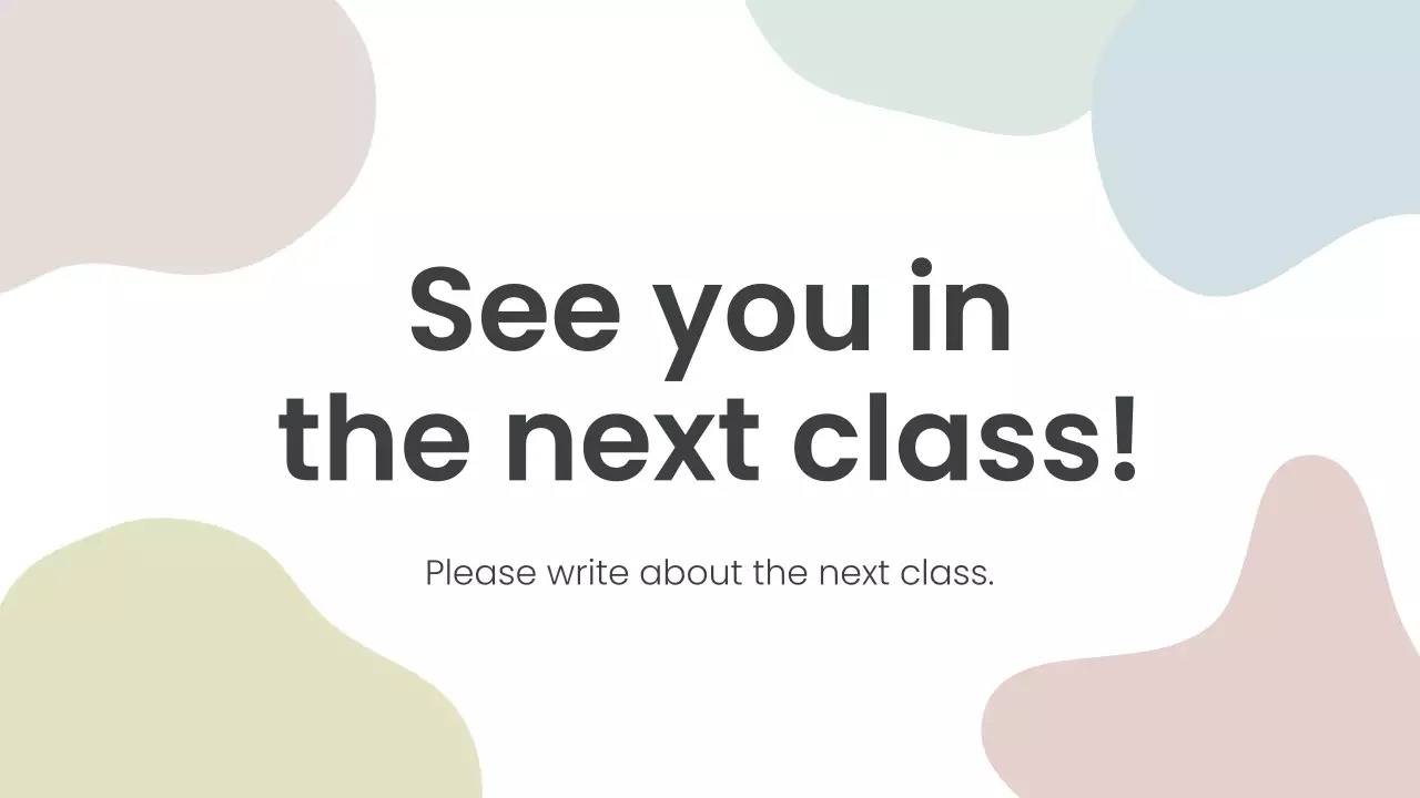 Beige Simple School Presentation