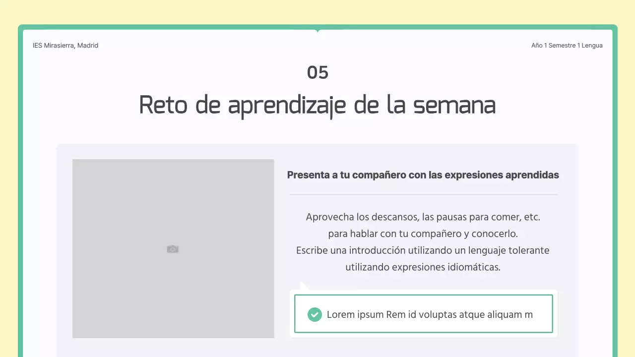 Un libro verde y amarillo: lección conceptual sobre expresiones idiomáticas coreanas en la enseñanza media