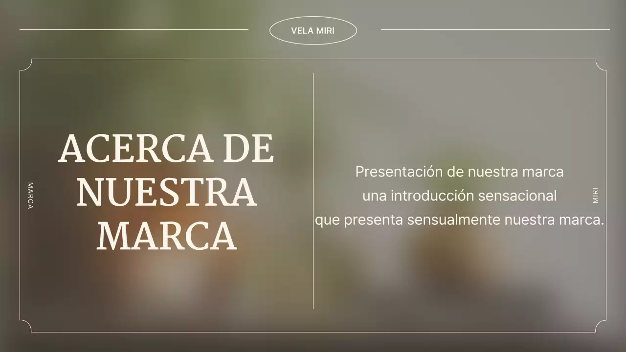 Guía de talleres de velas vintage en marrón y verde