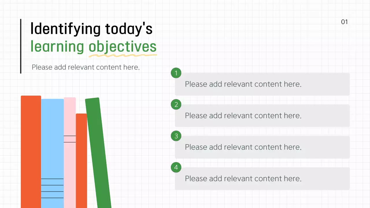 Green Simple School Presentation