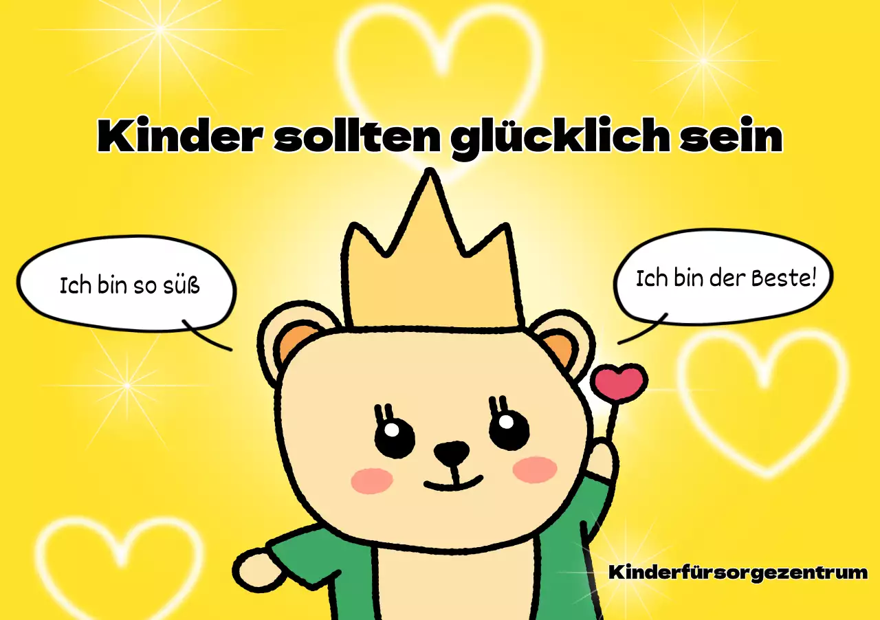 Helles, unterhaltsames Kinderschutzzentrum mit niedlichen Figuren