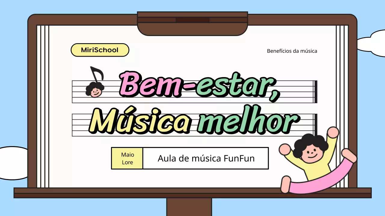Os benefícios do amarelo e do cor-de-rosa Recursos para lições de música