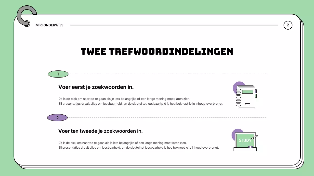 Borah en Mint's kennismaking met hun gezellige school