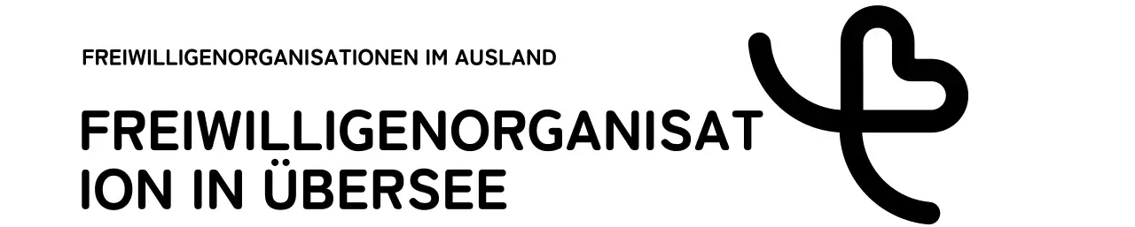 Ein einfaches Konzept für eine Freiwilligenorganisation mit einer Herz-Illustration