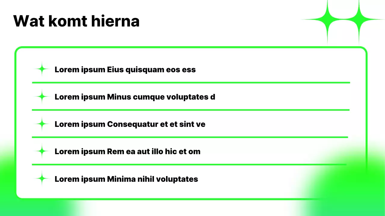 Strategierapport over fluorescerende, trending contentinzichten