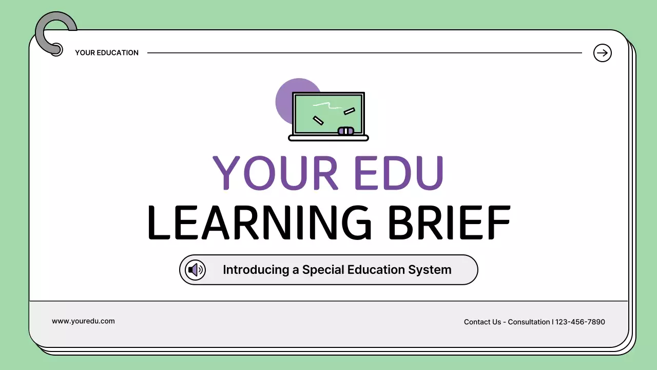 Green Modern Education Guide Presentation