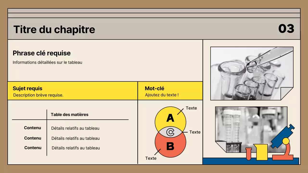 Promouvoir les femmes scientifiques modernes en beige et bleu