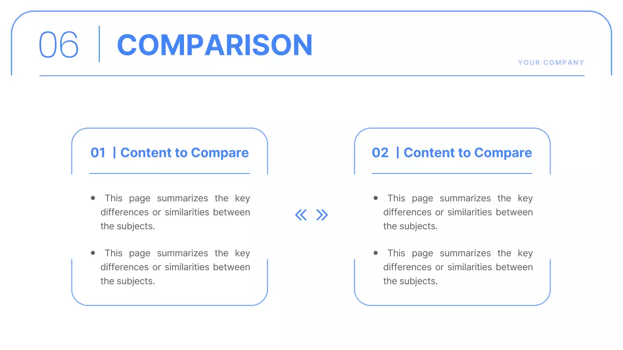 Blue Simple Business Report Document Presentation