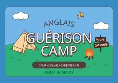 Academy English Camp Concept par Camping Illustrated