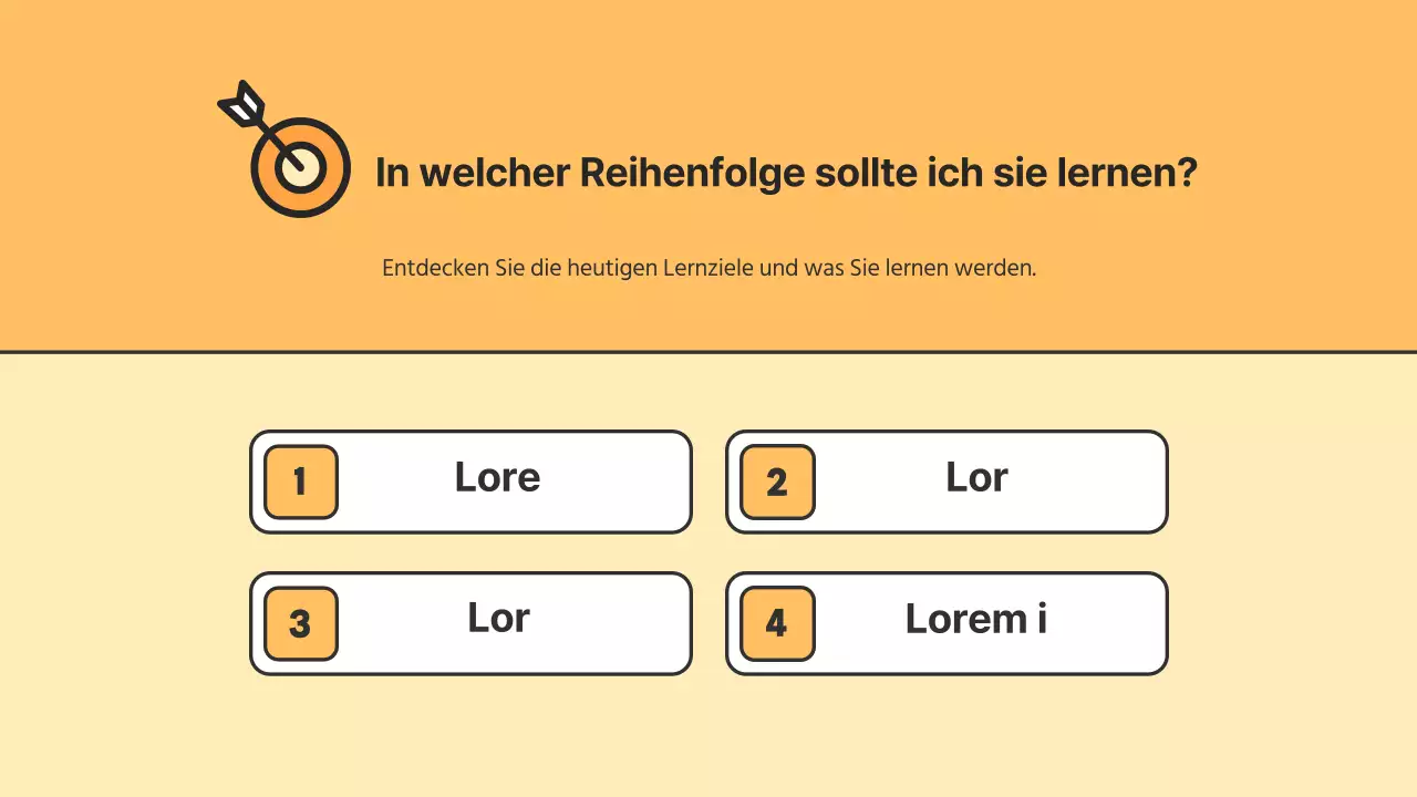 Orangefarbene und gelbe Ressourcen zur grundlegenden koreanischen Grammatik