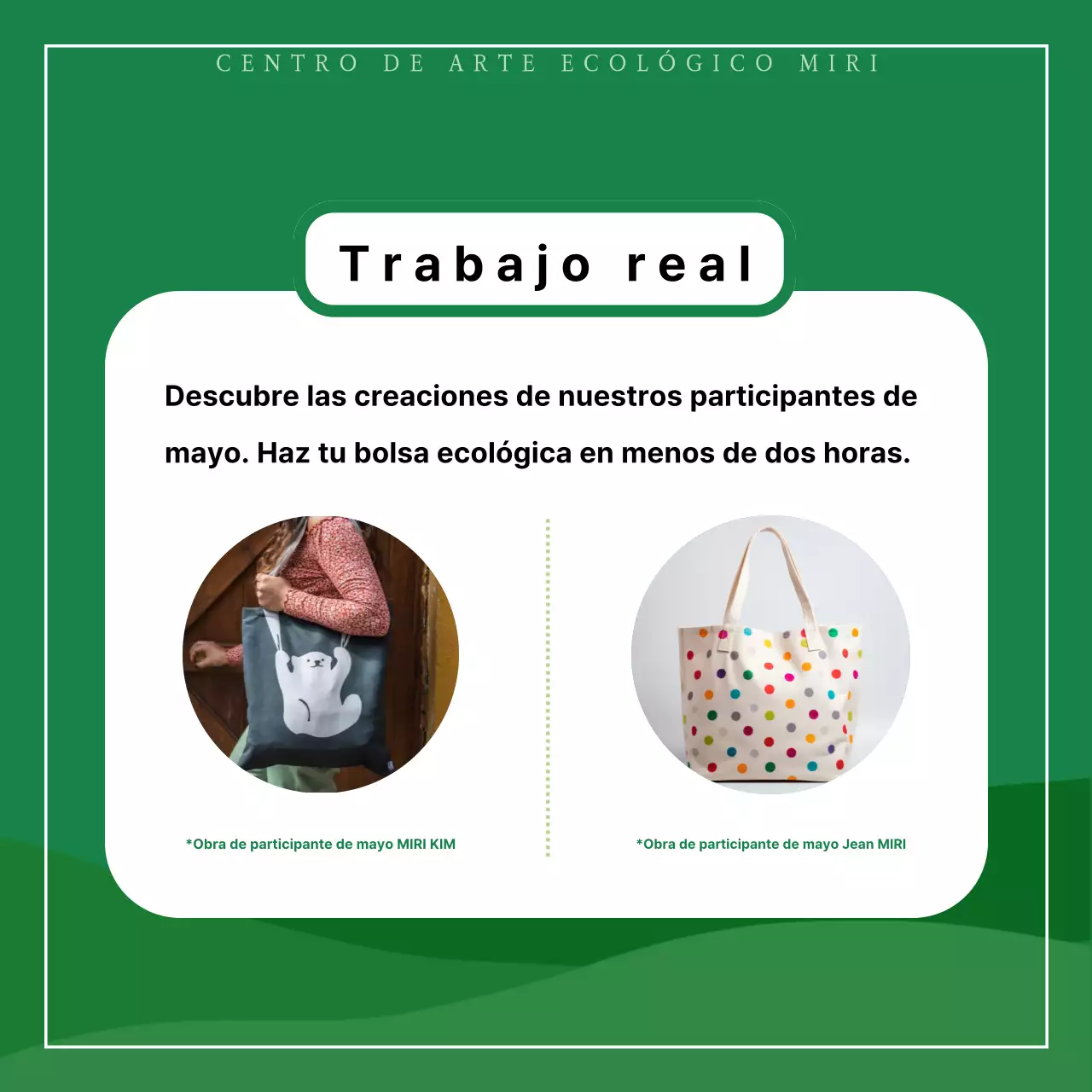 Promover experiencias de reciclaje ecológicas y minimalistas