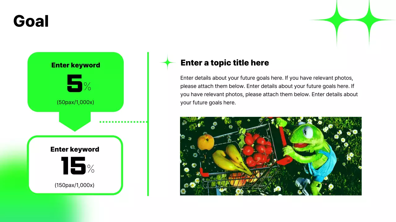 Green Modern Content Analysis Report Presentation
