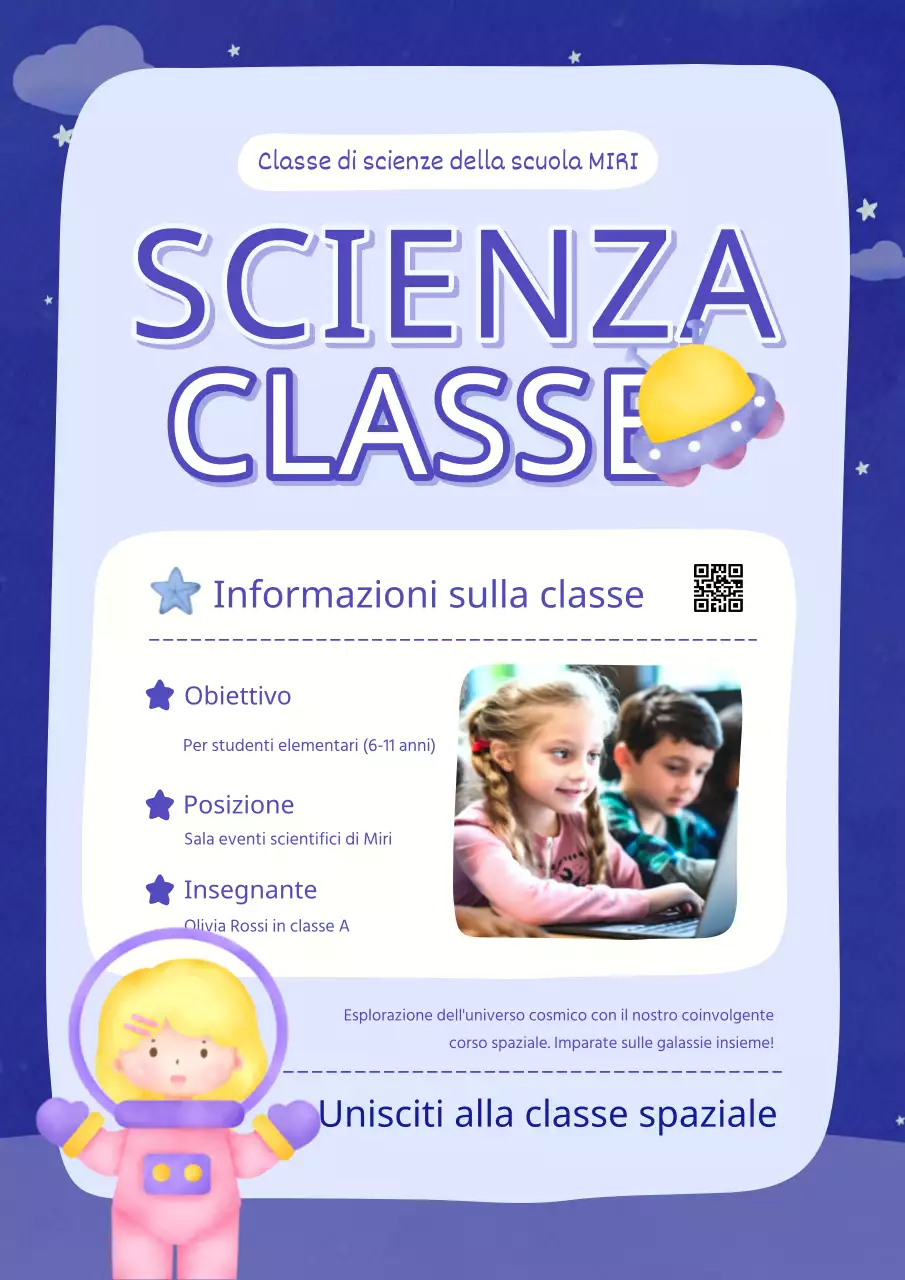 Promuovere l'adorabile lezione di scienze spaziali di Borah e Yellow