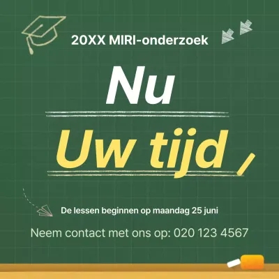 Een eenvoudige geel-groene gids voor het werven op een cramschool