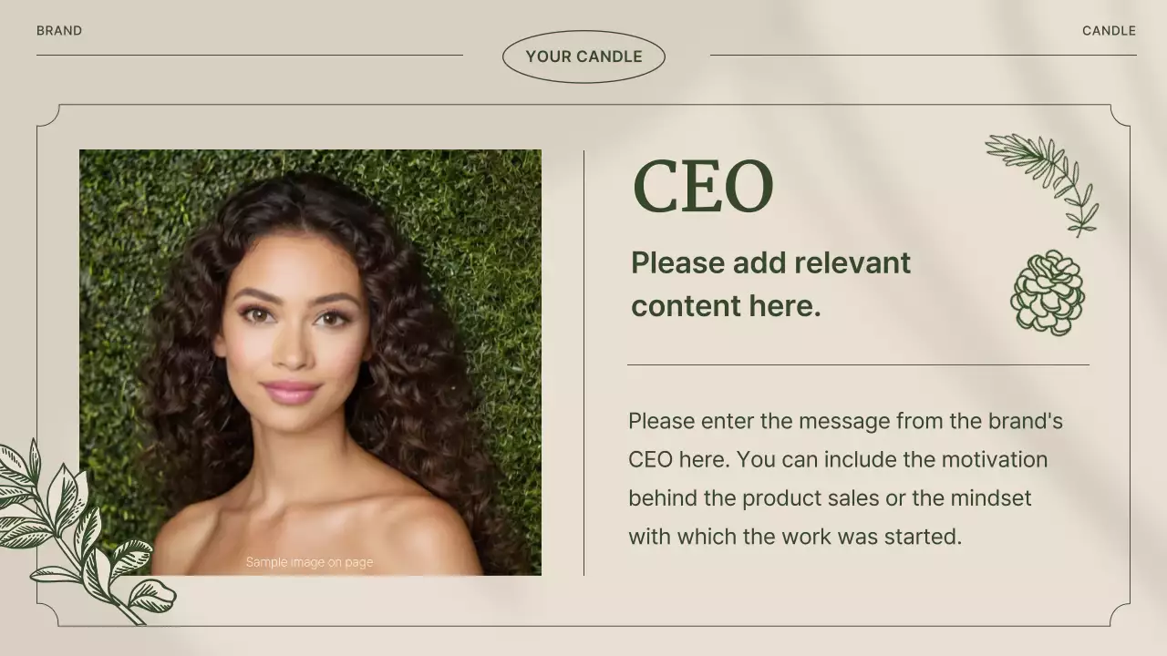 Beige Minimalist Brand Introduction Presentation