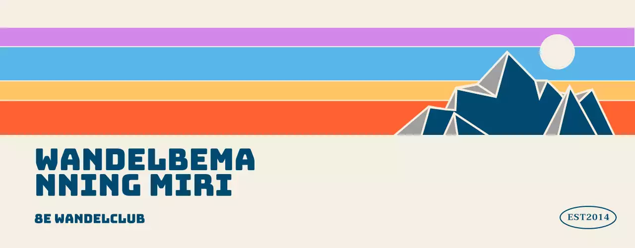 Bevorder bergassociaties met kleurrijke illustraties van bergen en landschappen