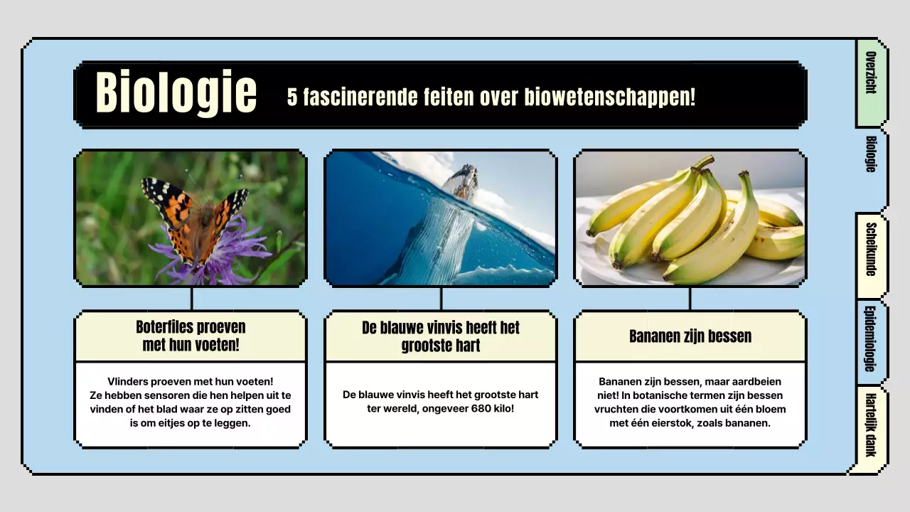 Schattig primair wetenschappelijk lesplan in lichtblauw en lichtgroen
