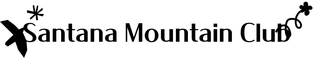 Um bonito clube de montanha com desenhos de doodles1