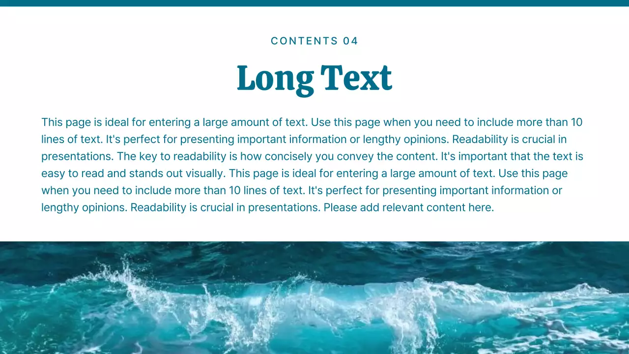 Blue Modern Summer Presentation