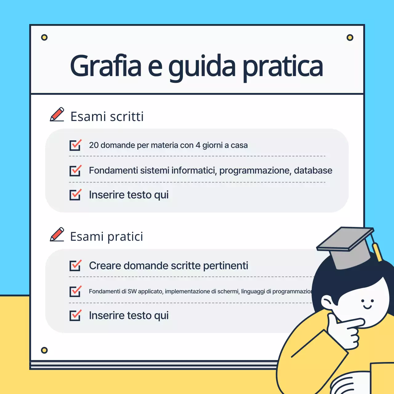 Informazioni sulla certificazione gialla e azzurra