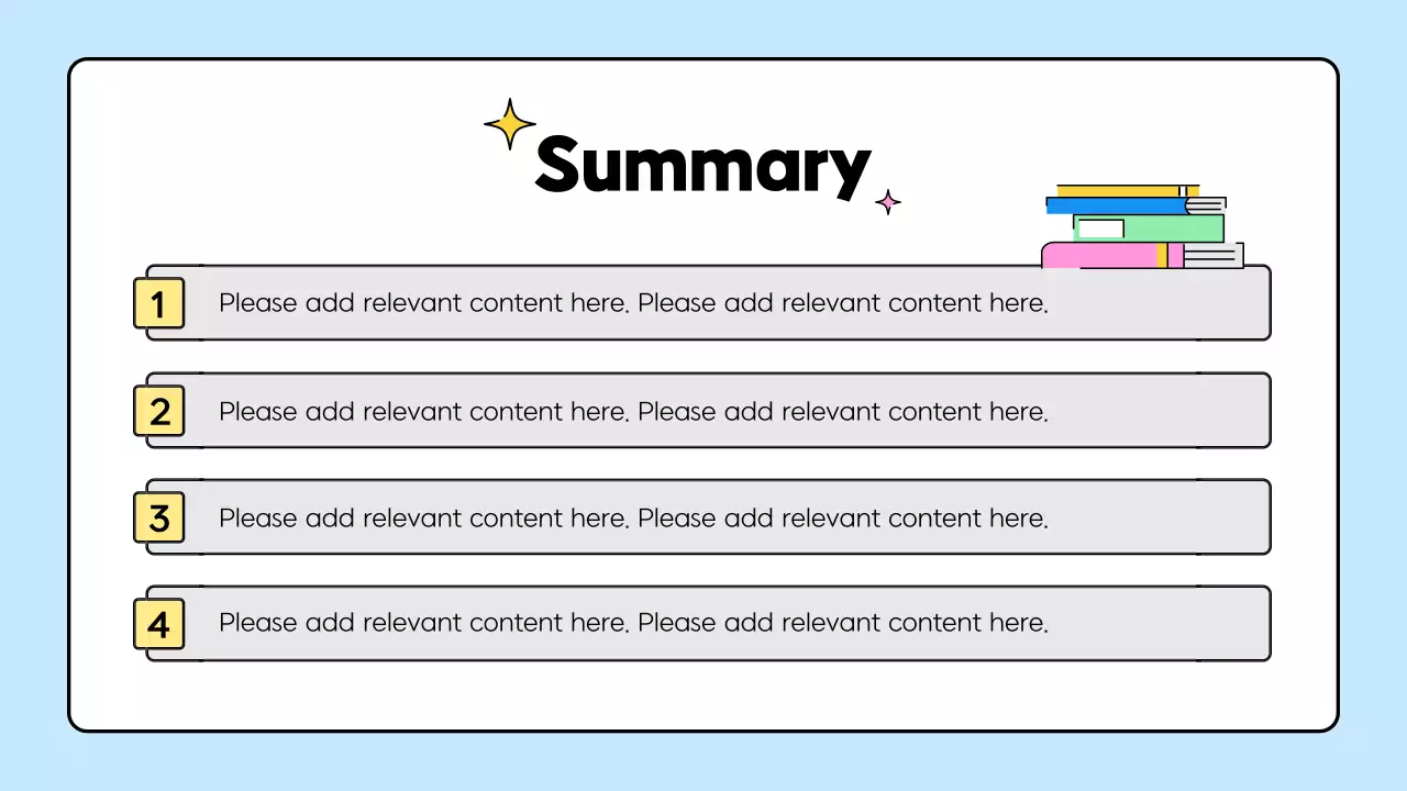 Blue Simple School Guide Presentation