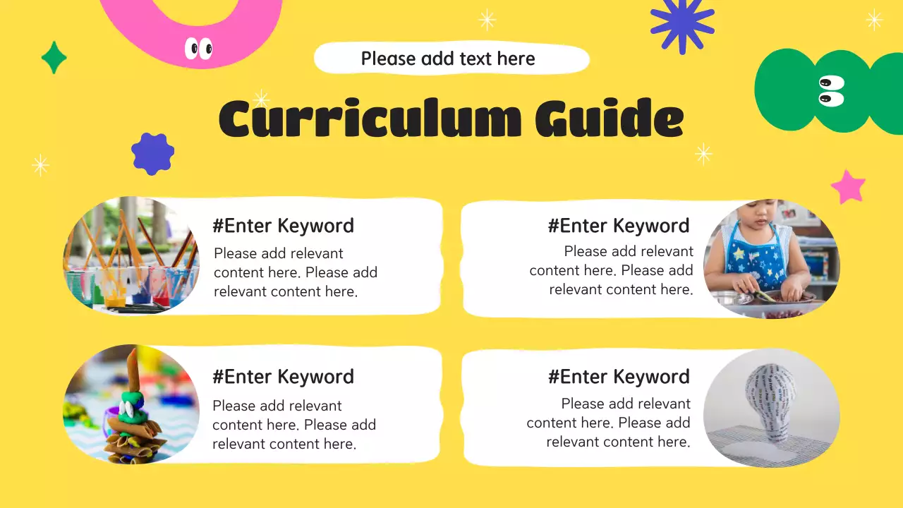 Yellow Playful Art Promotion Presentation