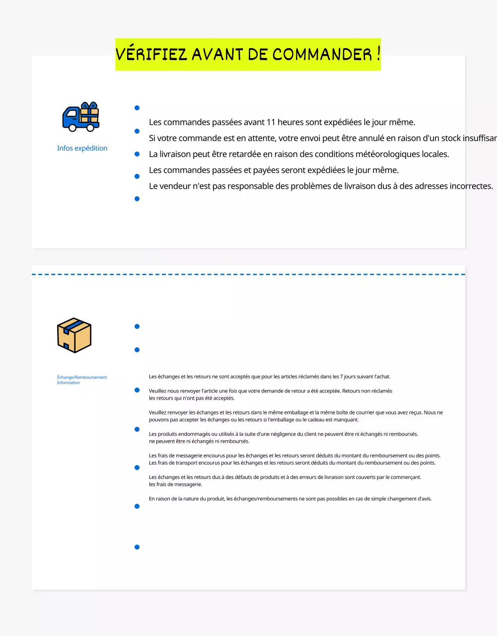 Sac écologique de mode estivale simple en bleu expliqué