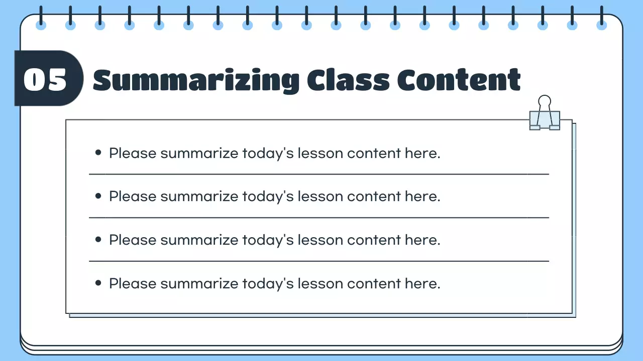 Blue Simple Education Presentation