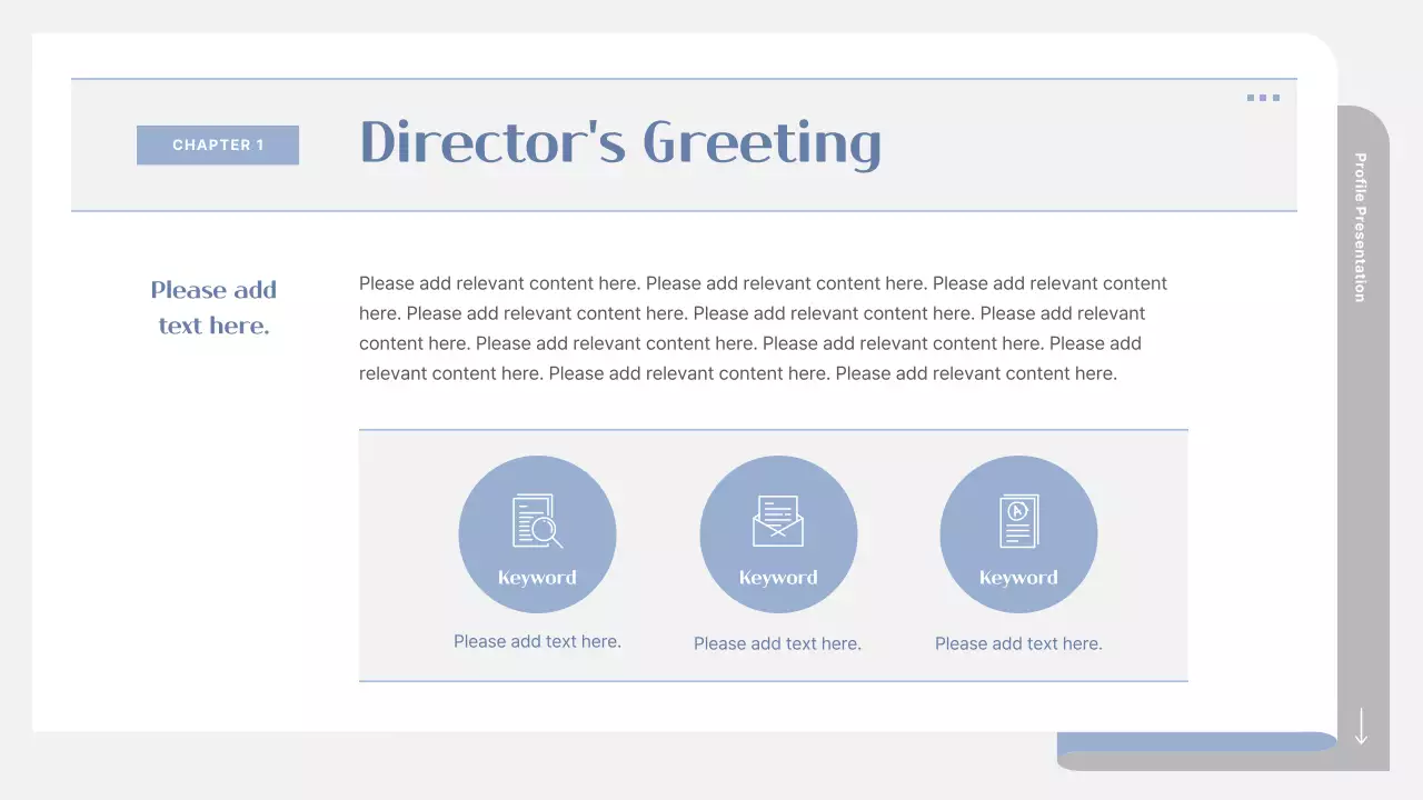 Apresentação de Estudo Profissional Cinza