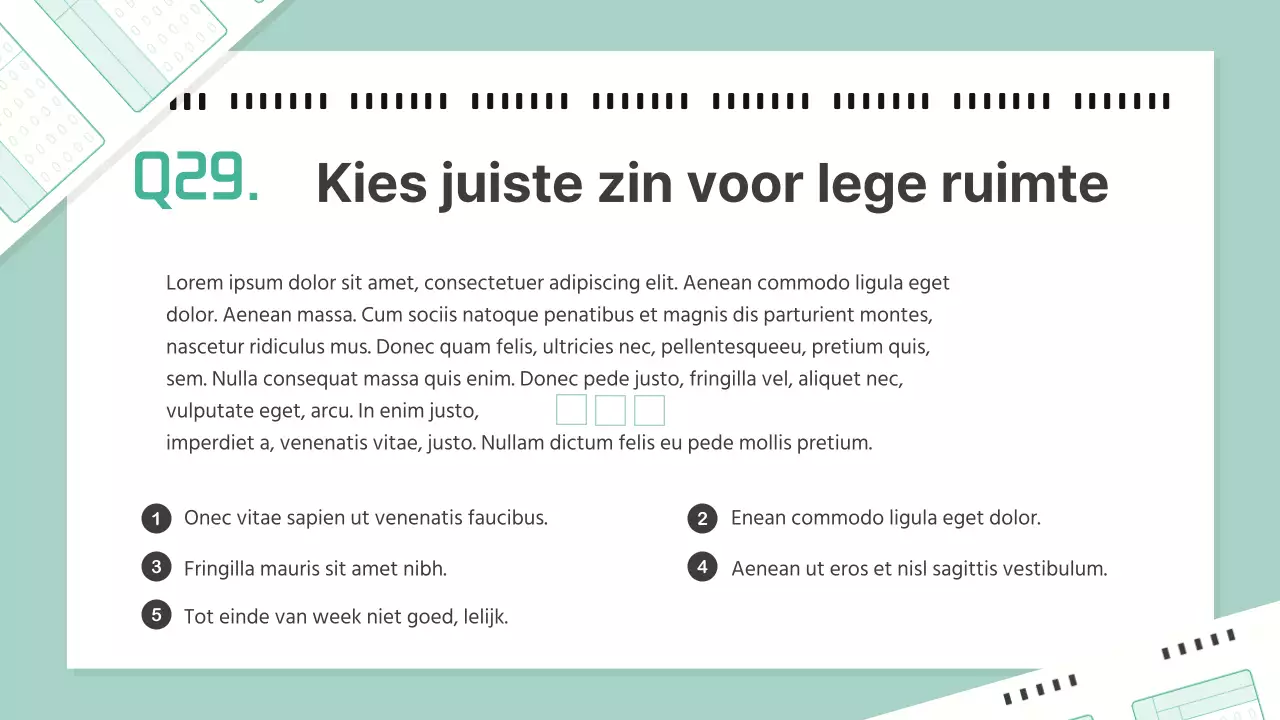 Abstracts' gratis hulpmiddelen voor oefentests Engels