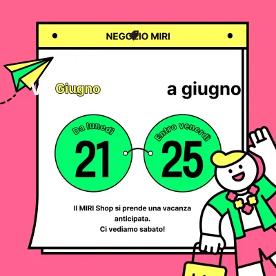 Annunci kitsch per le vacanze estive in rosa acceso e colori fluo