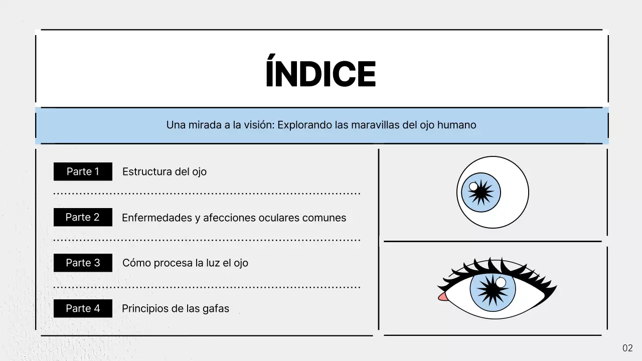 Promoción de la ciencia moderna en azul claro y gris
