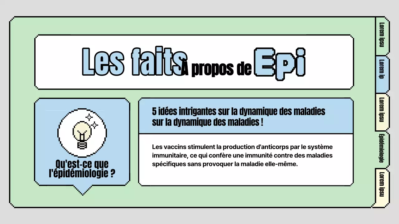 Mignon plan de cours de sciences primaires en bleu clair et vert clair