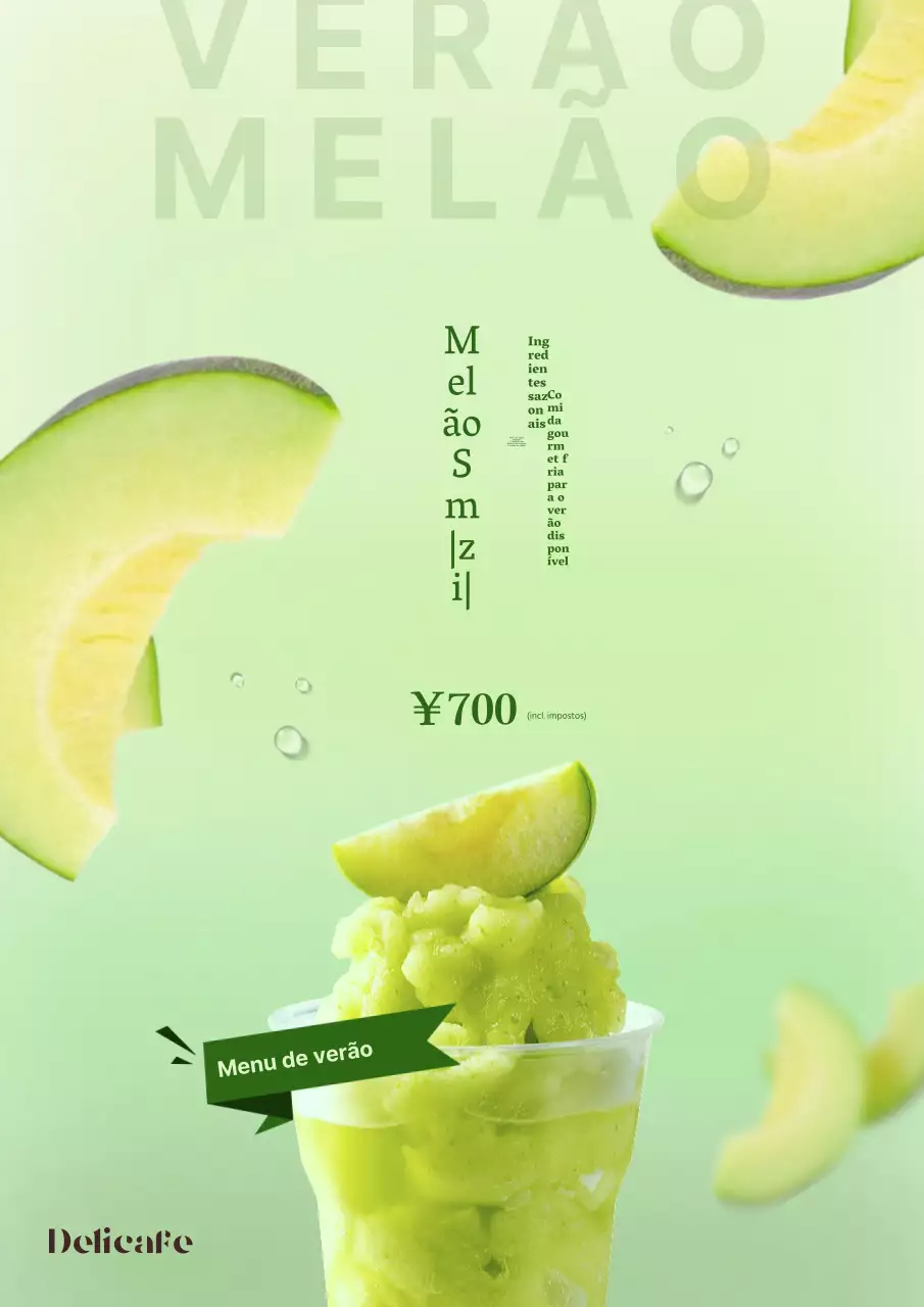 Promova o seu menu de bebidas de verão com tendência ecológica