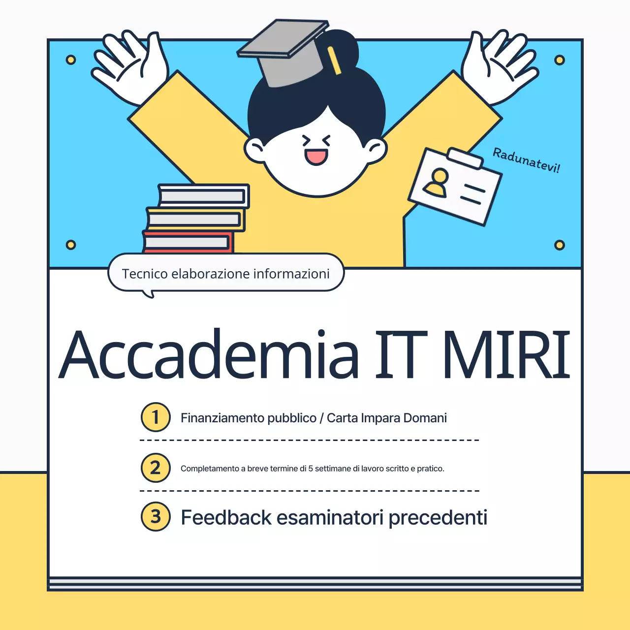 Informazioni sulla certificazione gialla e azzurra