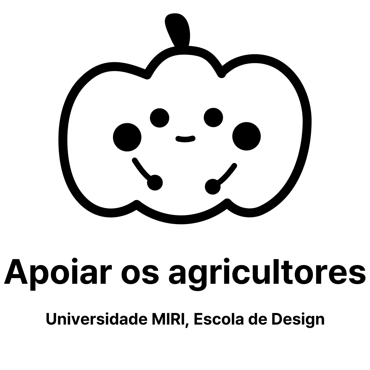 Voluntariado de uma forma gira com ilustrações de personagens de abóboras