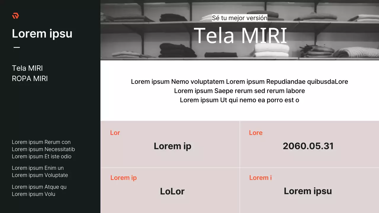 Agencia de relaciones públicas minimalista en beige y negro: informe de caso