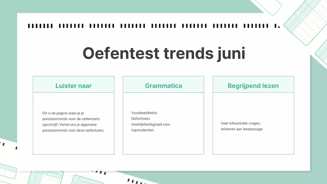 Abstracts' gratis hulpmiddelen voor oefentests Engels