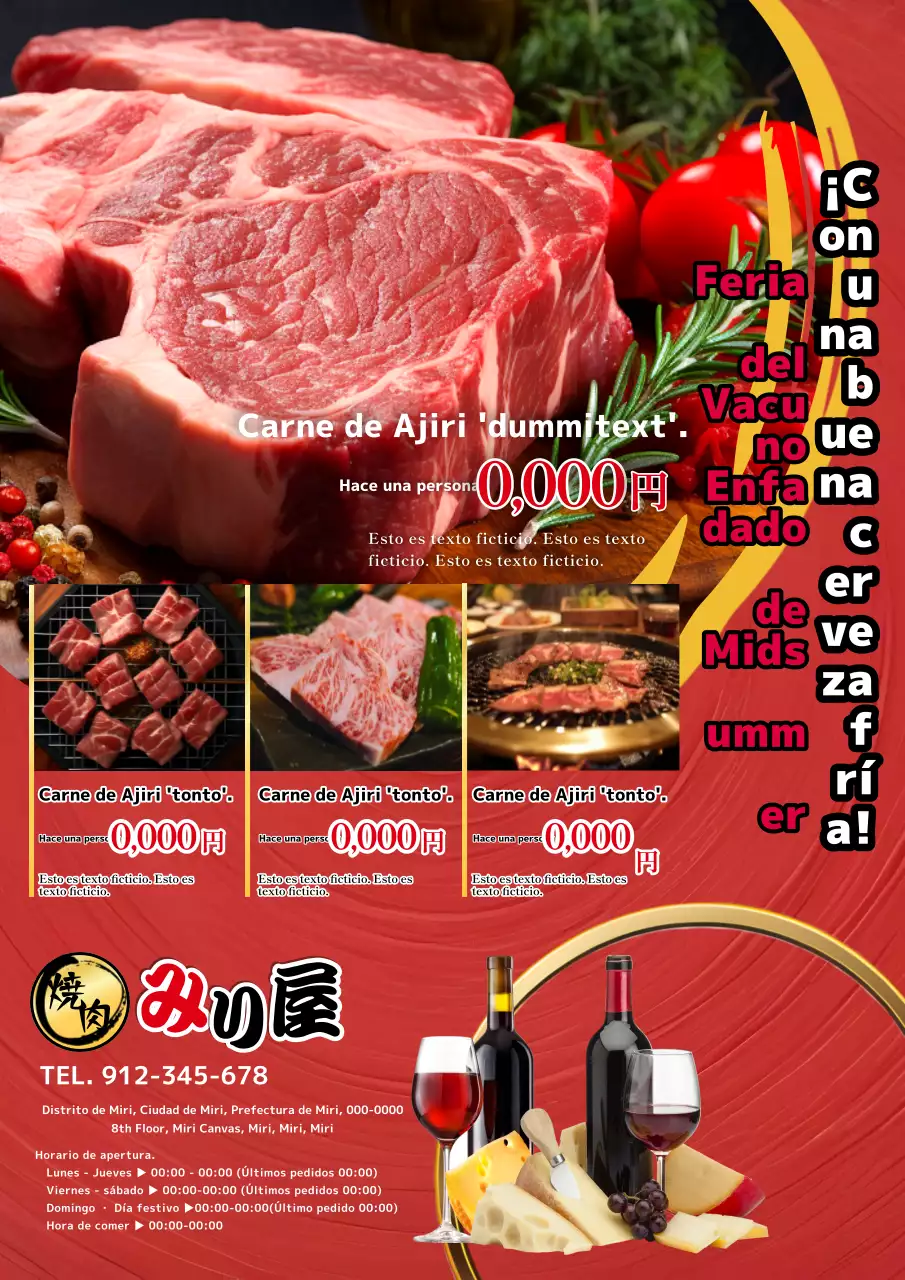 Anou Fair en rojo, sencilla y sofisticada en pleno verano