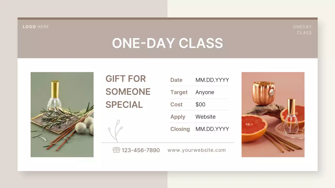 Beige Minimalist Brand Presentation