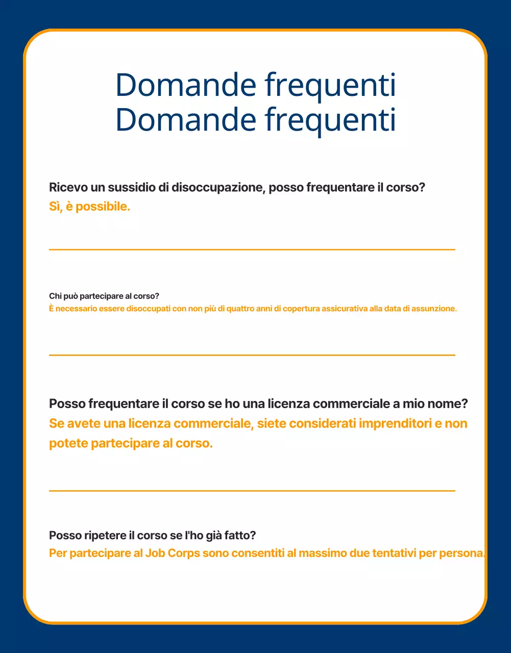 Promuovere un'accademia per l'occupazione giovanile blu navy