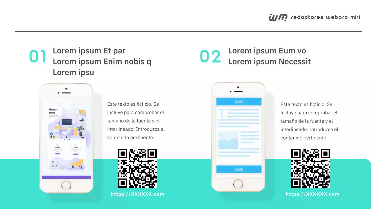Una sencilla cartera de escritor autónomo en blanco