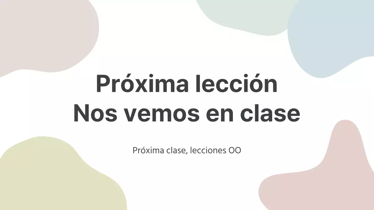 Material didáctico gris y sencillo para el profesor