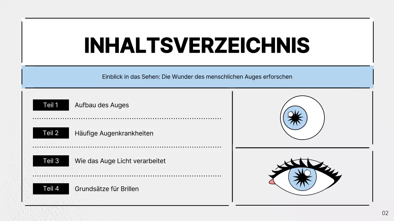 Förderung der modernen Wissenschaft in Hellblau und Grau