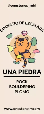 Bonito diseño de tigre trepador