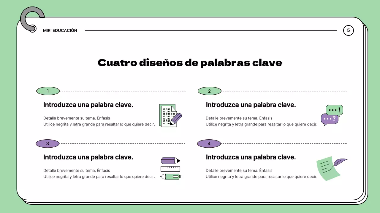 Presentación de Borah y Mint en su acogedora escuela