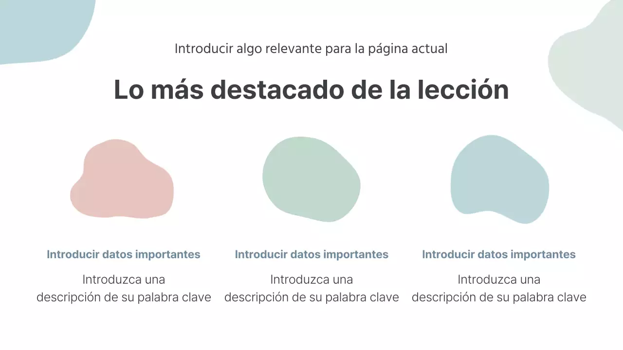 Material didáctico gris y sencillo para el profesor