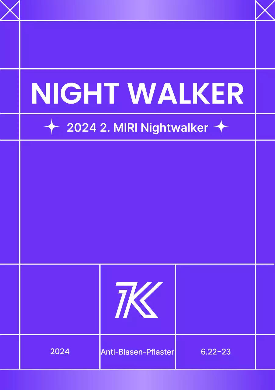 Design mit Linien und kräftigen Farben