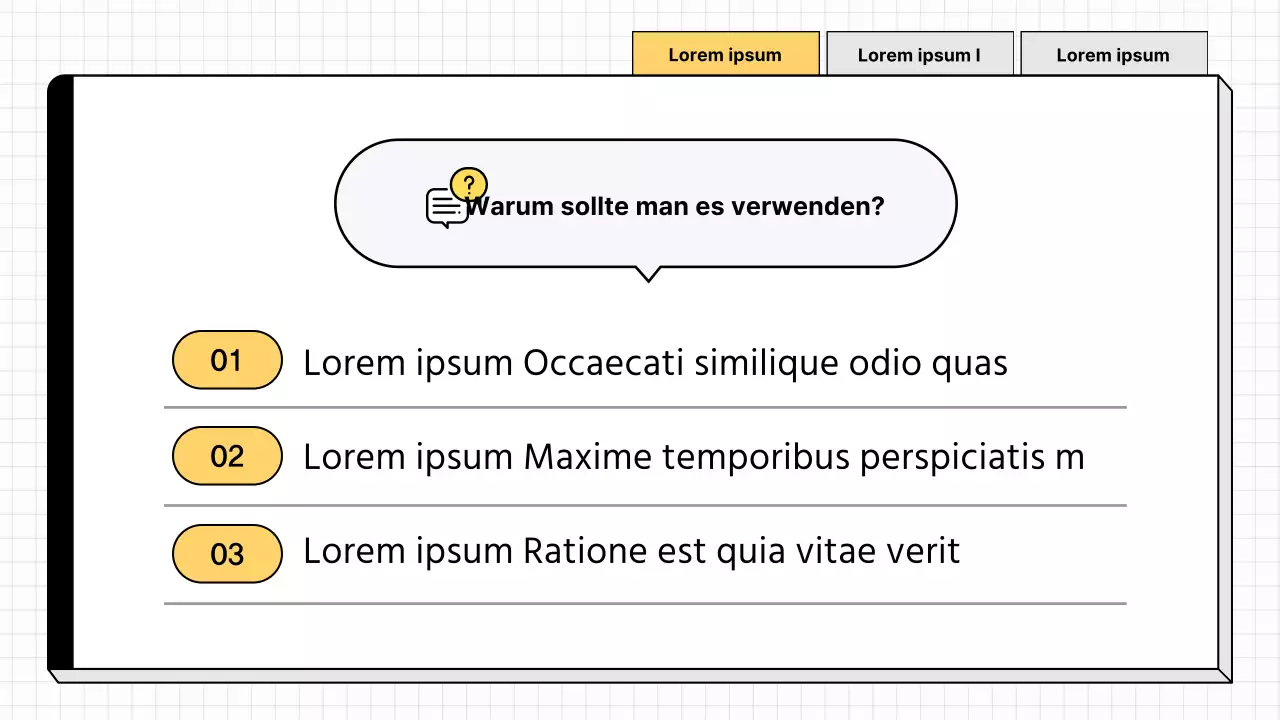 Einfache gelbe und weiße Sprachlehrmittel